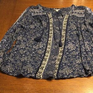 Lucky Brand peasant top